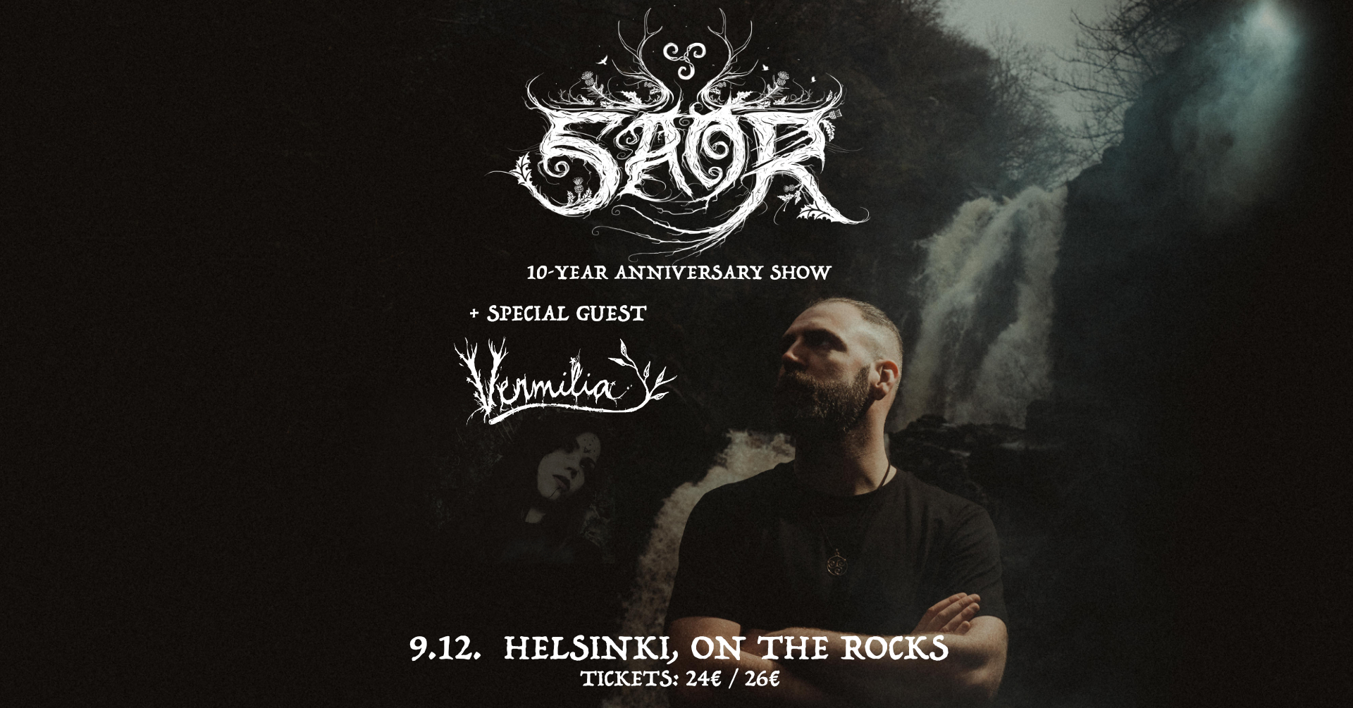 VERMILIA w/ SAOR @ ON THE ROCKS, HELSINKI 2023 (FI) VERMILIA w/ SAOR @ ON THE ROCKS, HELSINKI 2023 (FI)